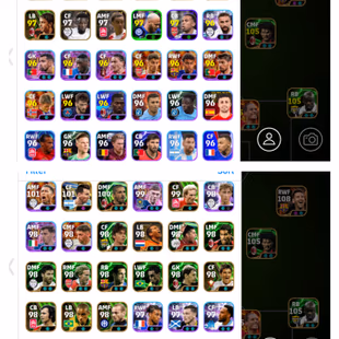 3288+ Team I CR7 I Messi 108 I Neymar 107 I Platini 107 I Romario 106 I Mbappe 106 I Eto 106 I Ronney 107 I Gullit 105 I - Image 3