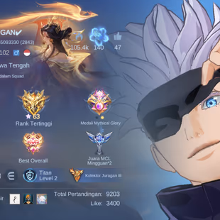 MM308|Lv102|542Skin|MEGACOLLECTORIII|2LEGEND|3KOF|3ASPIRANTS|GOJO|2NARUTO|ALLSTAR Moskov|METROZERO Roger|4COLLECTOR - Image 4