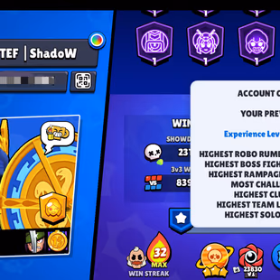 48K Billing🌀 | 71K Trophies | 100Brawler | 50Maxed🌟 | 60Hayper | 300Skins | The More... - Image 4
