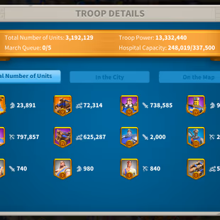 RISE87: 64M Might 2T5 - Vip 14 - 29 PP - 8K Gems - Image 3