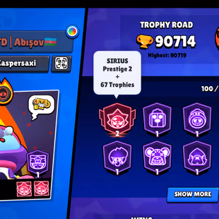 UNCOMMON SKINS 🎄 91000- TROPHY 🎄 400X SKINS | 100/100 BRAWLER | 93X MAX | 64X HYPER | METEORIC FAME I | BEST DEAL - Image 3