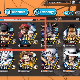 [4156][IOS+ANDROID] 13 EX META - HB 79 - 3 EX FULL B52.52 ( Roger + Kid Law + Zoro ) , Kizaru + Blackbeard + Law + Luffy - Image 3