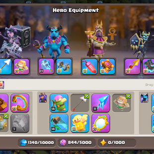 Th18 Almost Max | [6-Hero Maxed] | [Blacksmith [14-Epic Almost Max] | Wall Max Full |  Defence Max | XP-241 | NC-Yes | B - Image 5