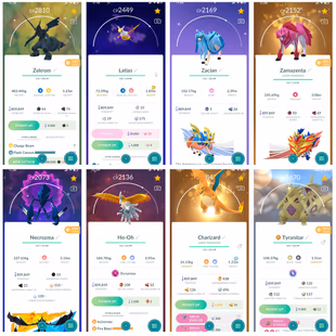 P 2.097 Level 66 Charizard  Ceruledge Kyurem Charizard Mewtwo Lunala Raikou Giratina Necrozma 17 Shiny And Legendary 349 - Image 3