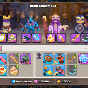 PIXEL SET | TH18 CLOSE MAX | SB-MX!GG-MX!MM-MX!AF-MX!DC-MX!MS-MX!EB-MX!RS-MX | HERO-102-105-92-80-55 | LEGEND RANK | BE - Image 7