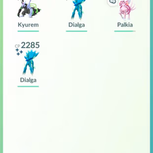 SHINY LEGENDARY FUSED KYUREM 💎 DIALGA PALKIA 💎 5 MILLION DUST [] SHINY BG GROOKEY [] 90 LEGENDARY [] 100 SHINY - CHEAP - Image 6