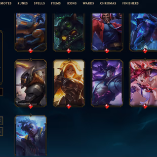 SEVER [ LAN ] - 473 LVL  - UNRANK - 250 SKINS - FULL CHAMP [ 177777 BE - 1535 RP ] - FULL ACCESS  - Image 3