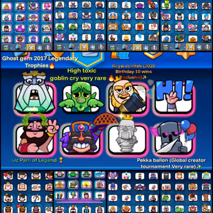 [ GOD Esports]5 Times WORLD RANK n UC RARE GHOST GEM GOBLIN CRY 15K TROPHY FULL 121 MAX 62 ELITES 30 EVOS 10 YEAR OLD - Image 6