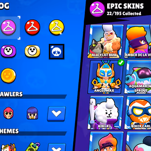 136 [10 MAX BRAWLS] [88 SKINS] [21692 TROPHIES] - Image 8