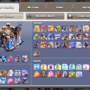 🔥[ TH-18 MAX ] X 261 XP🔥7 EPIC EQUIPMENT MAX || LEGEND LEAGUE || ALL HEROS MAX || BH MAX || 23 SKIN X 10 SCENERY - Image 4