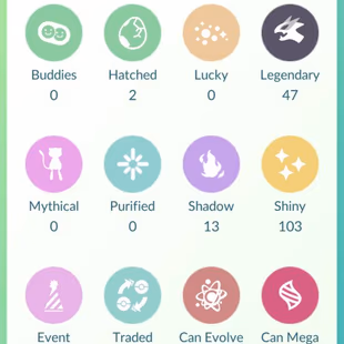 🔥SHINY LEGENDARY RESHIRAM CRESSELIA AZELF 💎103 SHINY [] 47 LEGENDARY [] LEVEL 49 [] RENAME AVAILABLE - Image 4