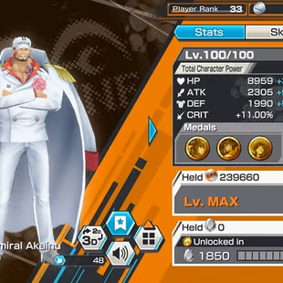 [4169][IOS+ANDROID] 6 EX - 4 MAX - Sabo + Kuzan + Akainu + Roger + Shanks Light + Zoro , Support 146 , Good Medal  - Image 4