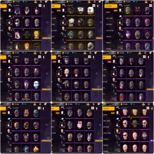  Bandit (Pirate) Outfit  || Naruto Items  | Multiple Evo Guns | Rare Skins | Free Fire Account - Image 4