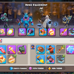  FULLY DECORATED TH-18 | 6X HEROES MAXED | DEFENCE MAXED | WALLS MAX | SOLID EPIC EQUIPMENT | BEST DEAL - Image 7
