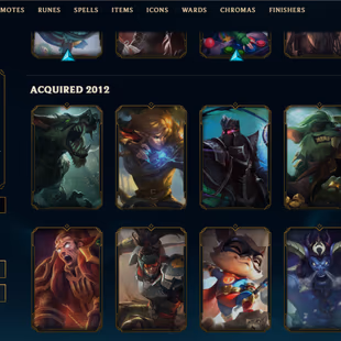 SEVER [ OCE ] - 30 LVL - UNRANK - 15 SKINS - 76 CHAMP [ 1173 BE - 212 RP ] - FULL ACCESS - Image 2