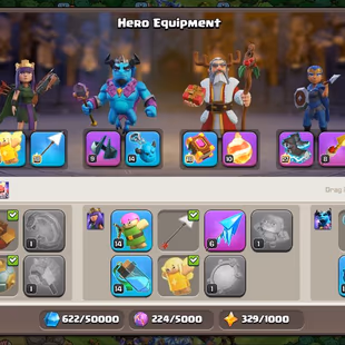 🔥TH17 XP186🔥 | HERO 66.90.50.48.46 | BOOTS MAX | G.G11 | BALL6 | F.B10 | F.A6 | R.T8 | RAMA SCENERY | INSTANT DELIVERY - Image 5