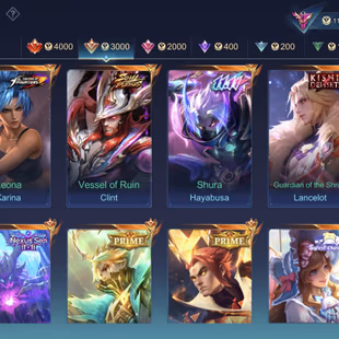 🔥RARE MLBB ACCOUNT🔥349 SKINS | EXALTED COLLECTOR III | MYTHIC GLORY 103 | LEGEND SKINS | AOT SKIN | 16K MATCHES - Image 1