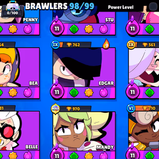 BEST OFFER | 335X SKINS- 49K TROPHY | 98/99 BRAWLER | 51X MAX | 43X HYPER | 12X LEGENDARY-11X MYTHIC-127X EPIC SKINS - Image 5