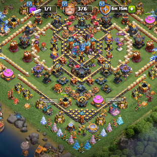 🔥GEM-3000 CWL MEDAL-2000🔥TH18 NEAR MAX!! NC-500 GEM! SB/MAX EB/MAX MS/MAX SnB!GG!FA!AF!MM!DC!HT!FB!RS!FF! XP-221 ITEMS - Image 1