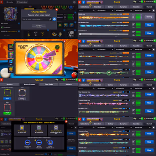 HIGH LEVEL 577 🌟 20/20 LEGENDARY CUES UNLOCK 🌟 8.3 BILLION COINS | 5 CUES MAX | OLD COLLECTION | FULL ACCES | INSTANT  - Image 4