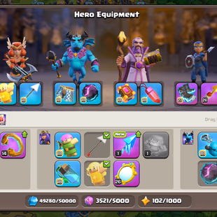 🚀SUPER LEGENDARY TH18🚀HEROS LVL 92-105-70-80-55-1 | EPIC EQUIPMENTS | BB ALMOST MAX | INSTANT | - Image 5