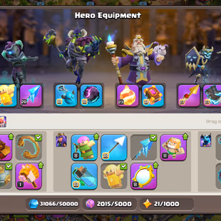 🔥18 ALMOST MAX🔥3 HERO MAX-XP 207-FULL WALLS MAX-EPIC SB[MAX] EB[MAX] RS[MAX] FB 23 FA 20-HERO 95-100-95-80-55-GP ACTIV - Image 5