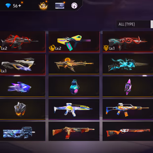 X132|Lvl 40|17 CHARACTER|14 BUNDLE SET(3 MYTHIC)|18 VEHICLE|47 WEAPON(5 EVO+8 MYTHIC)|MEGALODON SCAR LVL 2| CYCLONE PARA - Image 7