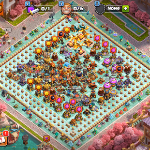 SPECIAL TH 16 🔥 - 14 EPIC SKILLS ✅ - 5 SCENERY - 19 HERO SKINS - NEW SCENERY - MAX BUILDER BASE TROOPS - INSTANT N SAFE - Image 2