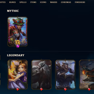 SEVER [ NA ] - 219 LVL  - SLIVER III - 60 SKINS - 150  CHAMP [ 25123 BE - 53 RP ] - FULL ACCESS  - Image 2