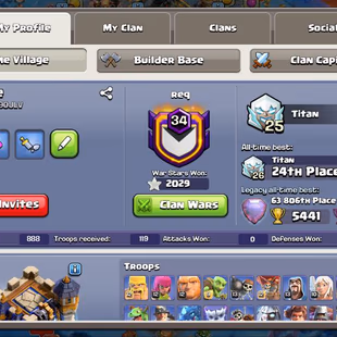 🔥43.000 GEMS 💎 TOWNHALL 18 [] HOLY STACKED OBSTACLES [] MANY HERO SKINS [] 2015 XMAS [] RENAME AVAILABLE  - Image 4