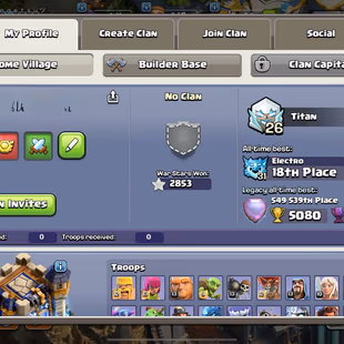LEGENDARY SCENERY CLASH OF DRAGON 💎 TOWNHALL 18 💎 100-100-90-75-50 HERO - 33 EQUIPMENT - 2800 WWS - AVAILABLE  - Image 5