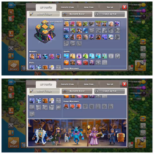 TH14 RUSH ID  / 4 EPIC EQUIPMENT / XP-88 / HERO 38-36-29-20-13 / 500 GEMS NAME CHANGE / MAGIC ITEMS /  OP - Image 3