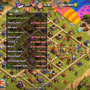 TH16 Max Almost ! 11 Epics ( 4 Epic Almost Max ) ! Lab  Pets and 1 Hero Left ! Painter Scenery ! Namechange Free - Image 3