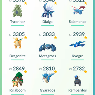 🔥32x SHINY LEGENDARY 💎 STRONG PvP MONS [] SHINY ZACIAN [] FUSED NECROZMA [] 475 LEGENDARY [] FUSED KYUREM High CP - Image 4