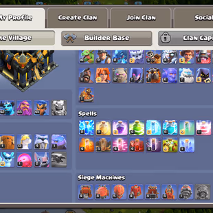 🌲[ PREMIUM TH-17 ]🌲 E.BOOT [MAX] - FIREBALL [15] - R.SPEAR [14] || QUEEN: 70 || RC: 45 || MANY LVL 15 WALLS || BEST  - Image 4