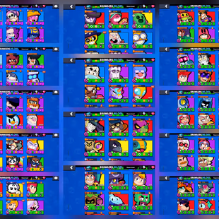 🔥Rare 1st Profile Icon 🔥Trophy 33.6K | 90x Brawler [26x Max] 56x Hc | 252x Skin | 10x Buffies | 2019 Acc [Level 62] - Image 4