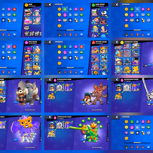 Trophy 51.8K [Free Rename] 8x Titles | Acc Creation 2021 | 96x Brawler [33x Max] 280x Skin's | Arena 25 (Trophy 10.3K) - Image 6
