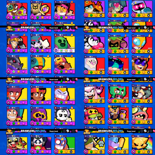 109k TROPHIES | OLD RARE | 93 MAX POWER BRAWLER | 101 BRAWLER UNLOCK | 68 HYPERCHARGE | 437 SKIN | RENAME AVAILABLE - Image 5
