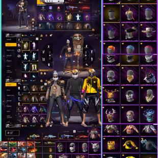 Ff ACC LvL 70 || OLD ACC || Rare Thieves Set - Image 2