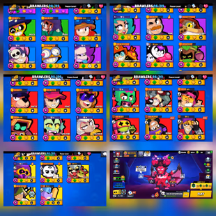 🔥FULLY MAX -87K TROPHY🔥ALL BRWALERS MAXED!!56 HYPERCHARGED!!344 RARE SKINS!!BEST DEAL - Image 3