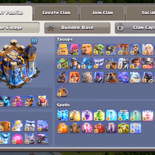 RR💥XP-278 TH 18 NEAR MAX💥5 HERO MAX 105/105/95/80/55 | 7 EPIC MAX 15 EPIC E.Q | 595 MEDEL NC-YES BUILDER BASE FULL MAX - Image 4