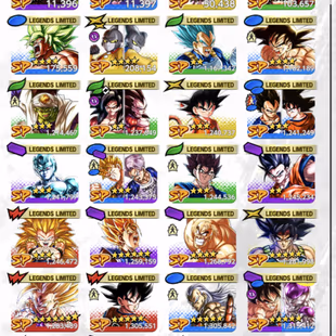 D976-IOS+Android-6 UL(Goku Uis+SS Goku+Majin Vegeta)+LR Super Vegito+43 Legends +Good Equipment+Android 13+Goku Saga - Image 8