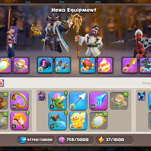 🔥Xp-259🔥 || Th18 Almost Max || 5 Heroes Max || High Max  Equipment || 3x Sceneries || Builder Base Maxed | Nc 1.5k Gem - Image 5