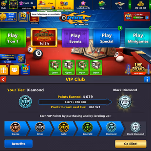 471 LEVEL ACCOUNT | CCP 71 | 20 Legendary Cues | 4 Special Cues MAX | 440M Coins | VIP Diamond | Final Warning - Image 7