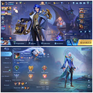 [ Rebindable ] Exalted Collector 4 - 131 Heros - Mythic Glory 80 - 57 Win Rate - Legend Franco - Hell Of Fire - A14  - Image 2