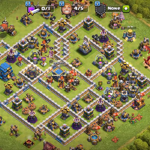 🌟TH -12 SEMI MAX🌟174 XP | MAGIC ITEMS  | MAXED DEFENSE - HERO'S 57-64-33-32 | RENAME | QUICK DELIVERY - Image 1