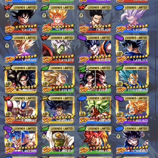 D984-VIP ACCOUNT-10 ULTRA+86 Legends Limited+Vip Zenkai+Vip Equipment+Many Good Team+Stacked LF+Strong Account - Image 5