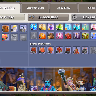 Th15 Almost Max [700-Cwl Medel] | Hero-75-86-36-30 | Equipment-14-Epic All Good 20-Lvl Up | Defns Max |  XP-180 | NC-Yes - Image 4