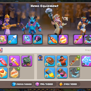 🔥[ TH-18 NEAR MAX - 10'000 GEMS ]🔥6 EPIC MAX: GG-SNAKE-AF-FB-RS-EB [MAX] | MM [23] | DC [20] | HEROS MAX - WALLS MAX - Image 6