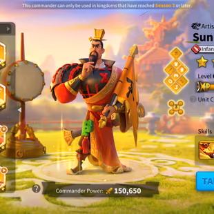  16 Commanders   - 67 Passport - 4 Farm - 2 Skin Houses - 14k Gems - Image 6